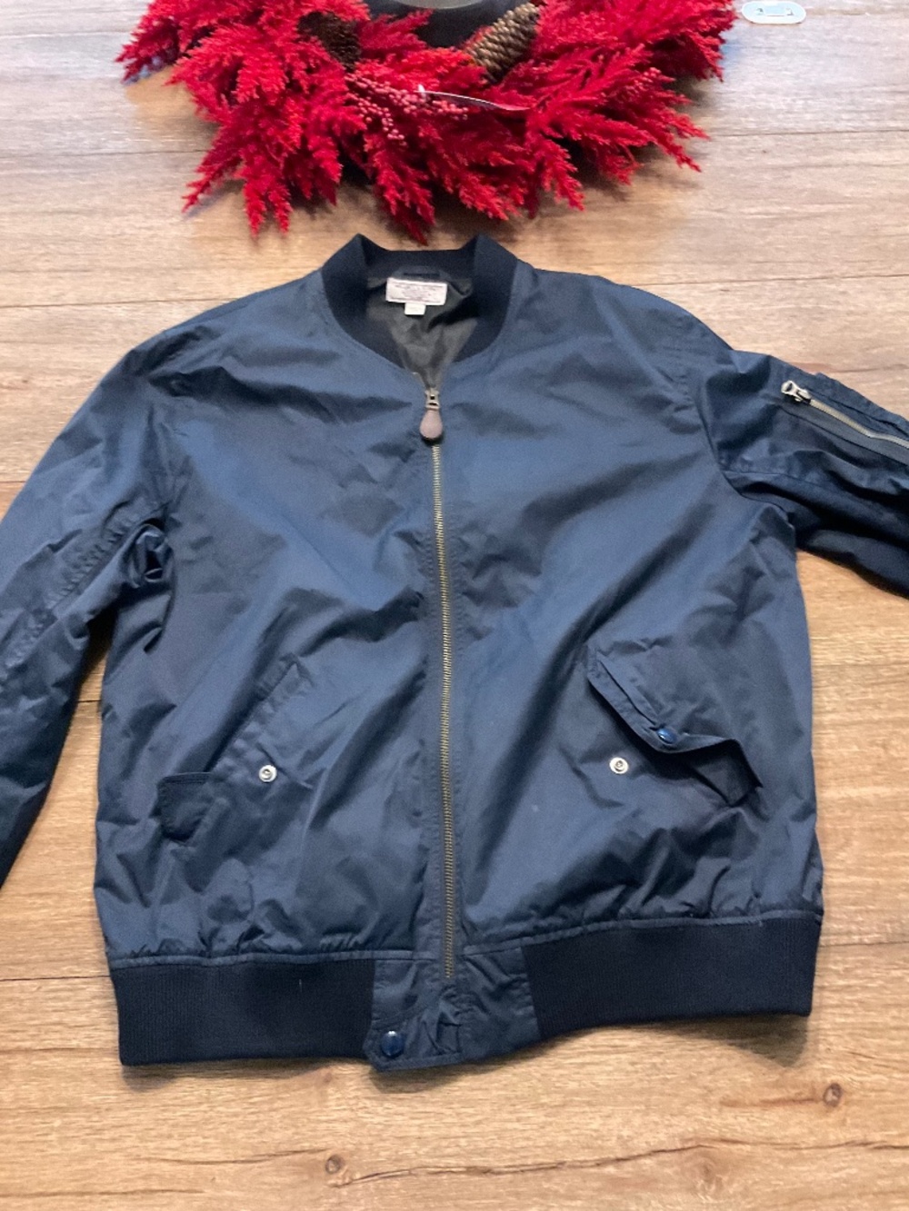 J CREW BOMBER JACKET